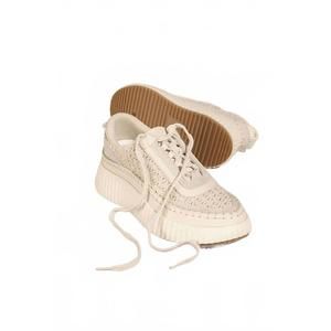 NEW MIRACLE MILES women's dolea chunky platform sneaker in sand stone